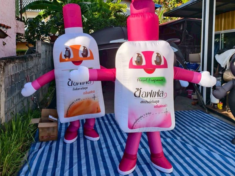 รับทำมาสคอตเป่าลม